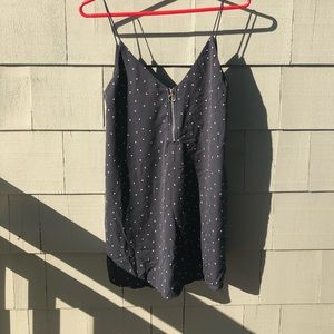 Black and white polka dotted mini dress! From LF!